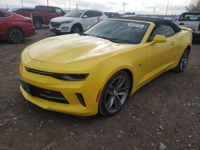Photo 2 from auction – 2017 CHEVROLET CAMARO LT with VIN 1G1FB3DS3H0201056