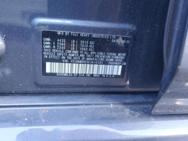 Photo 10 from auction – 2014 SUBARU LEGACY 2.5 with VIN 4S3BMBH63E3010383