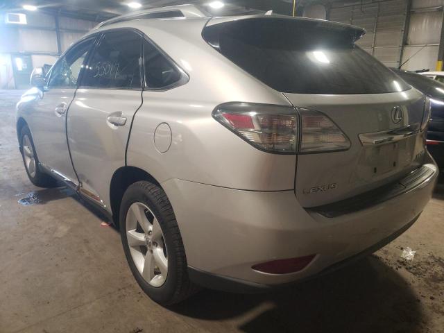 Photo 3 from auction – 2010 LEXUS RX 350 with VIN 2T2BK1BA8AC027626