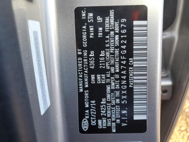 Photo 10 from auction – 2015 KIA OPTIMA EX with VIN 5XXGN4A74FG421679