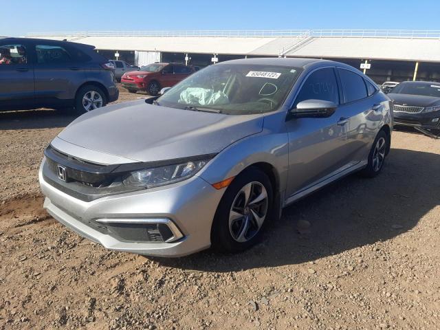 Photo 2 from auction – 2019 HONDA CIVIC LX with VIN 19XFC2F60KE008487