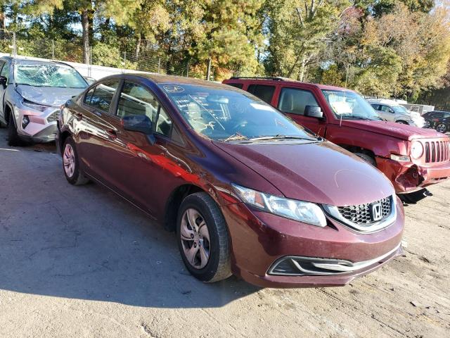HONDA CIVIC LX 2015 with VIN 19XFB2F58FE040183 - Photo from auction