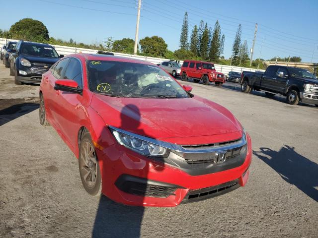 HONDA CIVIC EX 2018 with VIN 2HGFC2F76JH572528 - Photo from auction