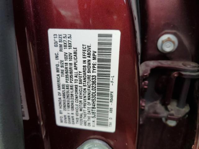 Photo 10 from auction – 2013 ACURA RDX TECHNO with VIN 5J8TB4H53DL023633
