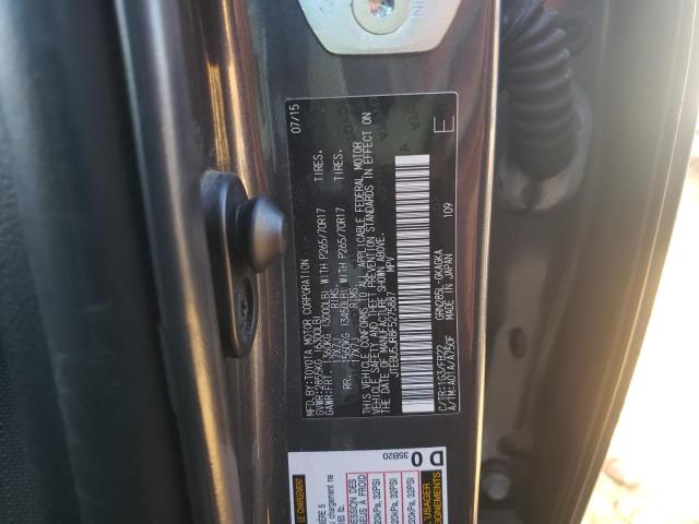 Photo 10 from auction – 2015 TOYOTA 4RUNNER SR with VIN JTEBU5JR8F5275887
