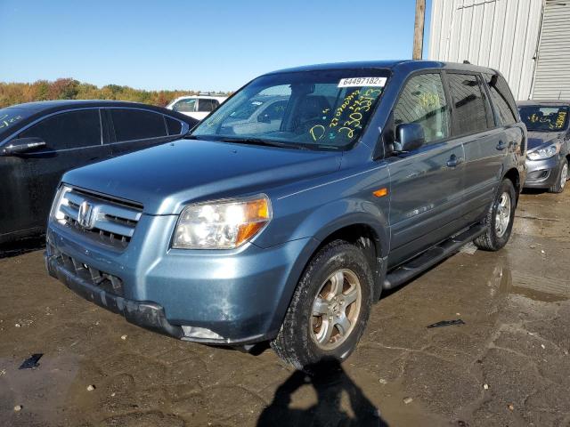 Photo 2 from auction – 2008 HONDA PILOT EXL with VIN 5FNYF28528B009566