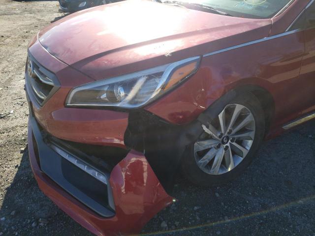 Photo 9 from auction – 2016 HYUNDAI SONATA SPO with VIN 5NPE34AF6GH428241