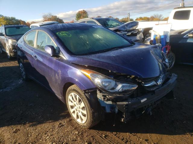 HYUNDAI ELANTRA GL 2012 with VIN 5NPDH4AEXCH063030 - Photo from auction