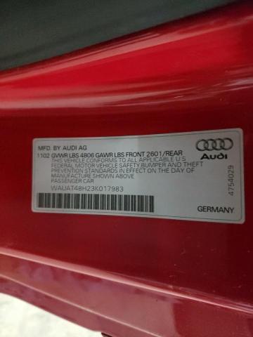 Photo 10 from auction – 2003 AUDI A4 3.0 CAB with VIN WAUAT48H23K017983