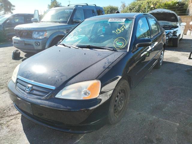 Photo 2 from auction – 2003 HONDA CIVIC LX with VIN JHMES16593S001115