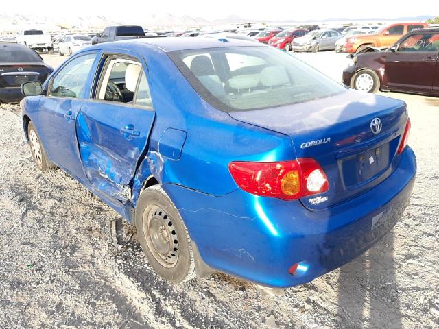 Photo 3 from auction – 2010 TOYOTA COROLLA BA with VIN 1NXBU4EEXAZ216601
