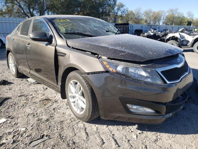 KIA OPTIMA LX 2013 with VIN 5XXGM4A72DG177871 - Photo from auction