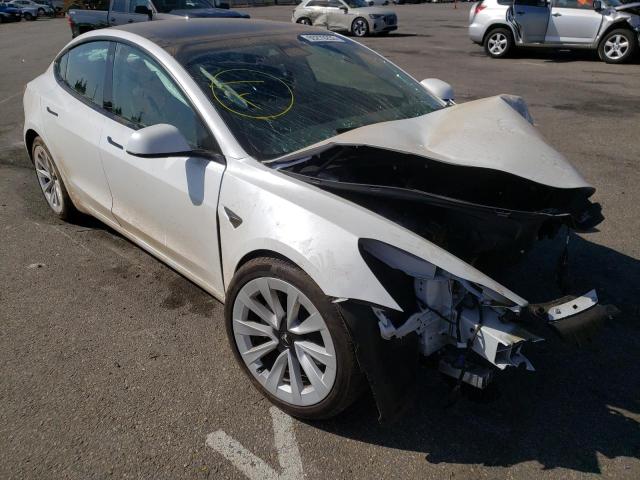 TESLA MODEL 3 2021 with VIN 5YJ3E1EB6MF075811 - Photo from auction