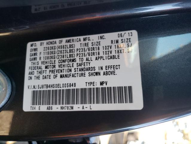 Photo 10 from auction – 2014 ACURA RDX TECHNO with VIN 5J8TB4H50EL005849