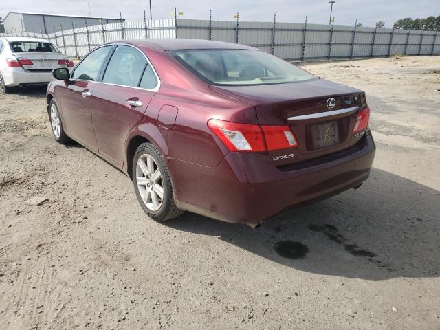 Photo 3 from auction – 2008 LEXUS ES 350 with VIN JTHBJ46G182162607