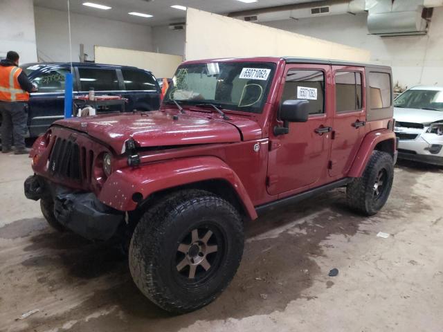 Photo 2 from auction – 2013 JEEP WRANGLER U with VIN 1C4BJWEG5DL517863