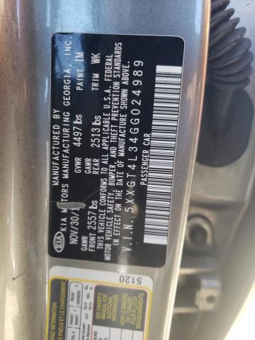 Photo 10 from auction – 2016 KIA OPTIMA LX with VIN 5XXGT4L34GG024989