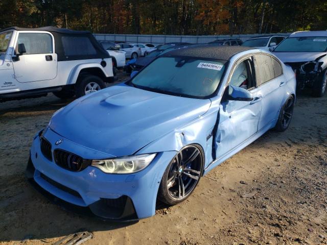 Photo 2 from auction – 2016 BMW M3 with VIN WBS8M9C5XG5D30451