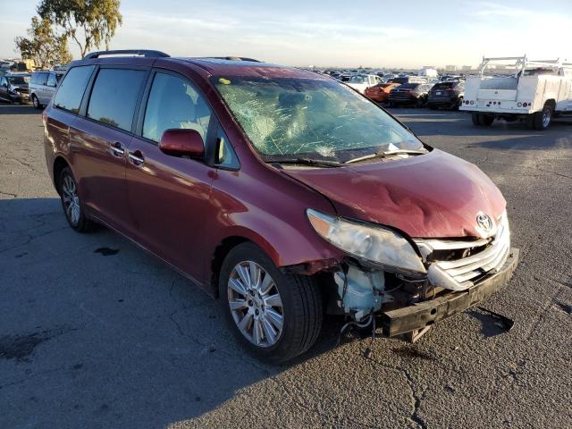 TOYOTA SIENNA XLE 2011 with VIN 5TDDK3DC8BS012186 - Photo from auction