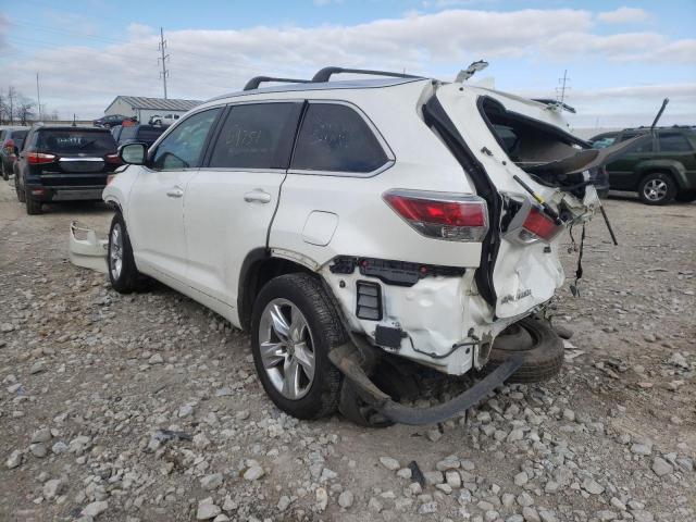 Photo 3 from auction – 2015 TOYOTA HIGHLANDER with VIN 5TDDKRFH2FS214152