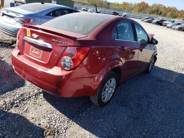 Photo 4 from auction – 2014 CHEVROLET SONIC LT with VIN 1G1JC5SH6E4139621