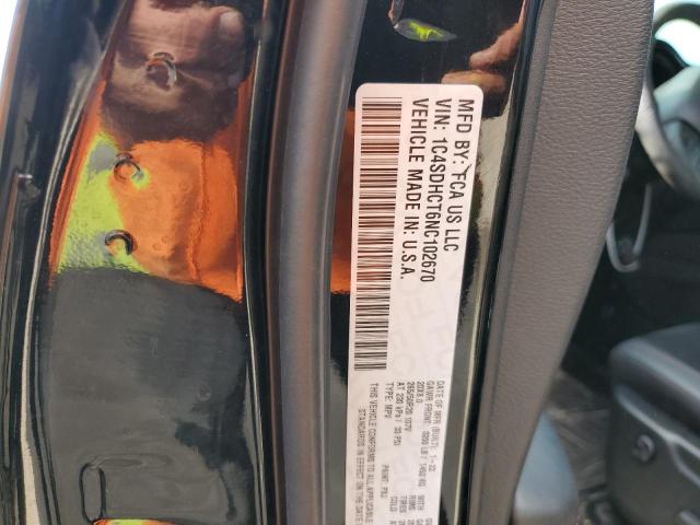 Photo 10 from auction – 2022 DODGE DURANGO R/ with VIN 1C4SDHCT6NC102670