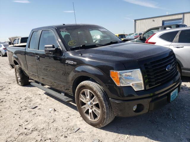 FORD F150 SUPER 2014 with VIN 1FTEX1CM4EFC92195 - Photo from auction