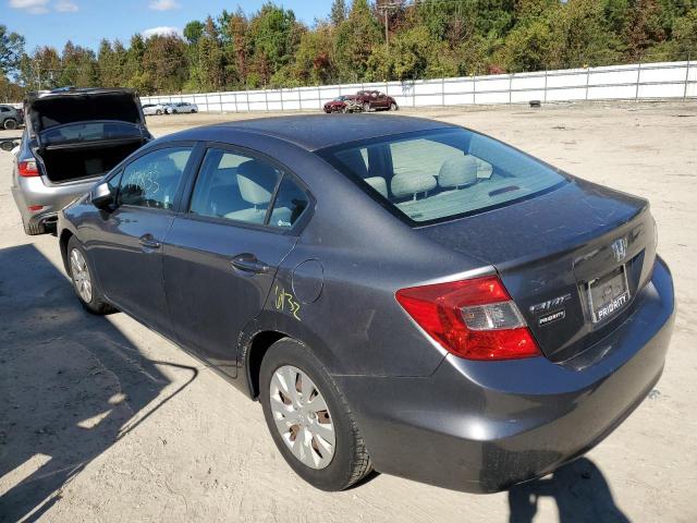 Photo 3 from auction – 2012 HONDA CIVIC with VIN 19XFB2F51CE310382
