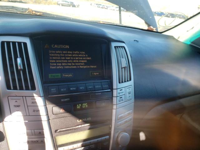 Photo 9 from auction – 2005 LEXUS RX 330 with VIN 2T2HA31U15C070831