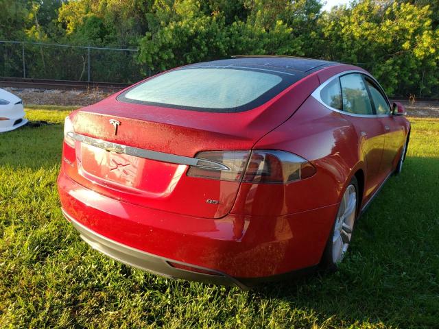 Photo 4 from auction – 2014 TESLA MODEL S with VIN 5YJSA1H17EFP54949