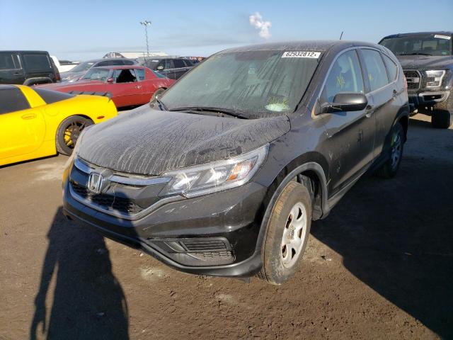 Photo 2 from auction – 2016 HONDA CR-V LX with VIN 5J6RM3H33GL020502