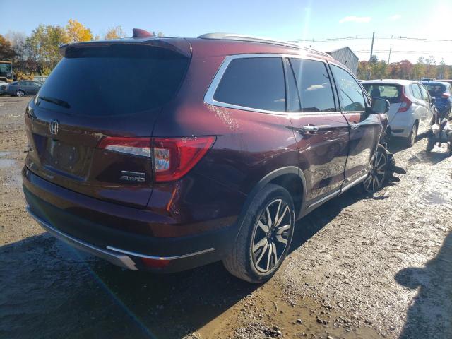 Photo 4 from auction – 2021 HONDA PILOT TOUR with VIN 5FNYF6H63MB024068