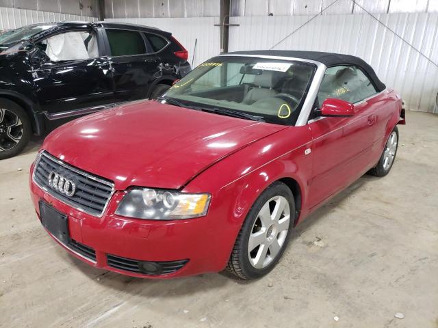 Photo 2 from auction – 2003 AUDI A4 3.0 CAB with VIN WAUAT48H23K017983
