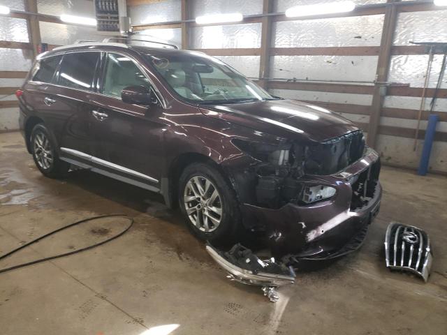 INFINITI JX35 2013 with VIN 5N1AL0MM4DC303629 - Photo from auction