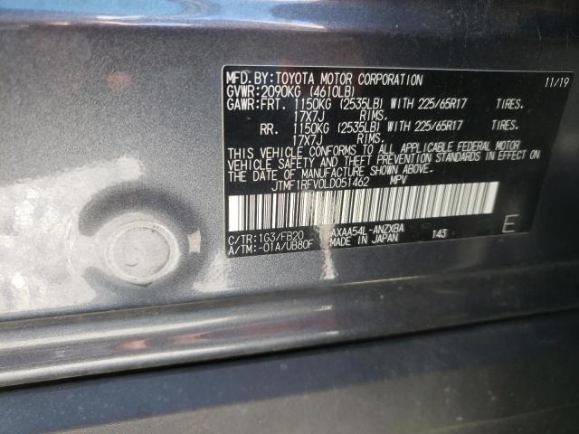 Photo 10 from auction – 2020 TOYOTA RAV4 LE with VIN JTMF1RFV0LD051462