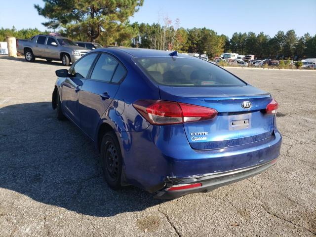 Photo 3 from auction – 2017 KIA FORTE LX with VIN 3KPFK4A78HE125497