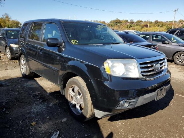 HONDA PILOT EXL 2013 with VIN 5FNYF4H69DB007022 - Photo from auction