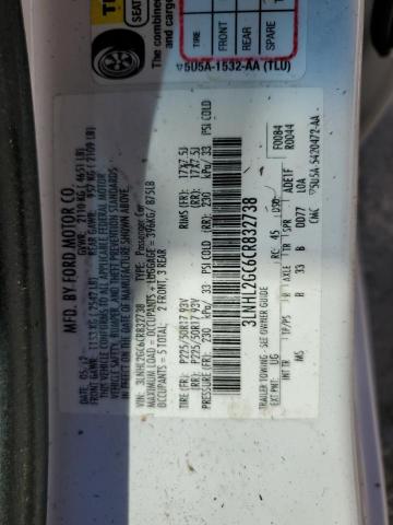 Photo 10 from auction – 2012 LINCOLN MKZ with VIN 3LNHL2GC6CR832738