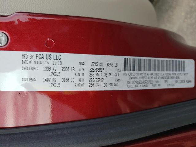 Photo 10 from auction – 2019 DODGE GRAND CARA with VIN 2C4RDGCG4KR797911