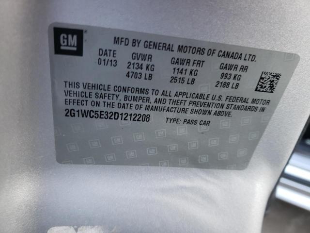 Photo 10 from auction – 2013 CHEVROLET IMPALA LTZ with VIN 2G1WC5E32D1212208