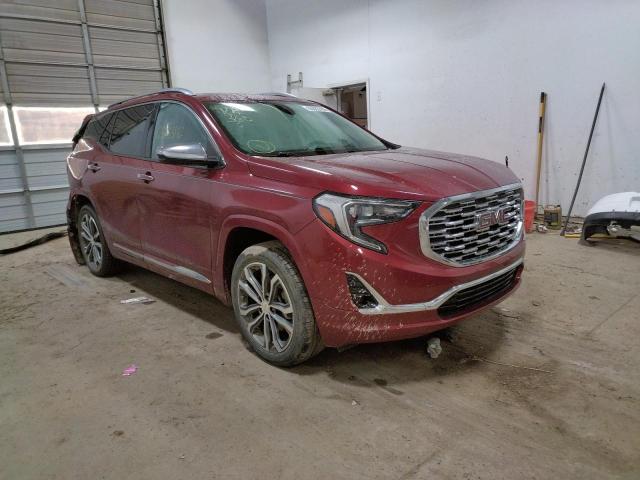 GMC TERRAIN DE 2018 with VIN 3GKALXEXXJL191476 - Photo from auction