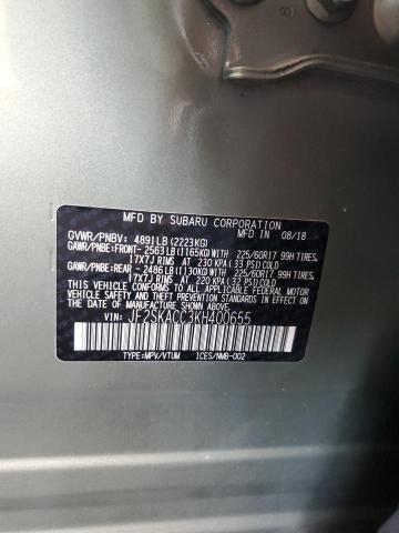 Photo 10 from auction – 2019 SUBARU FORESTER with VIN JF2SKACC3KH400655