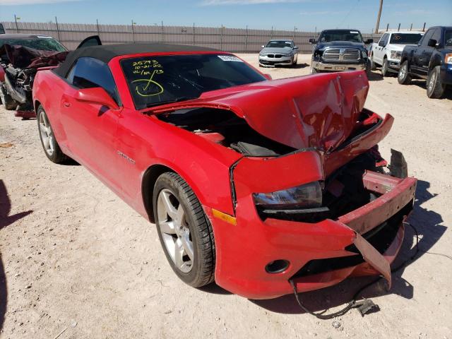 CHEVROLET CAMARO LT 2015 with VIN 2G1FD3D33F9291783 - Photo from auction