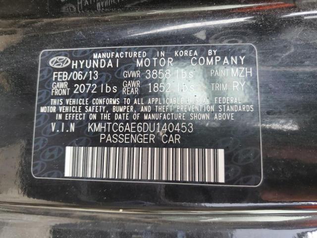 Photo 10 from auction – 2013 HYUNDAI VELOSTER T with VIN KMHTC6AE6DU140453
