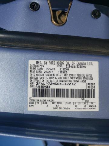Photo 10 from auction – 1995 FORD CROWN VICT with VIN 2FALP72W3SX112272