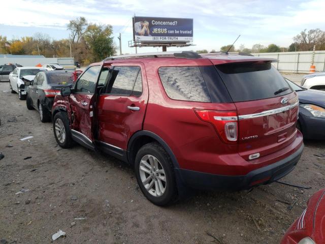 Photo 3 from auction – 2013 FORD EXPLORER L with VIN 1FM5K8F82DGC02567