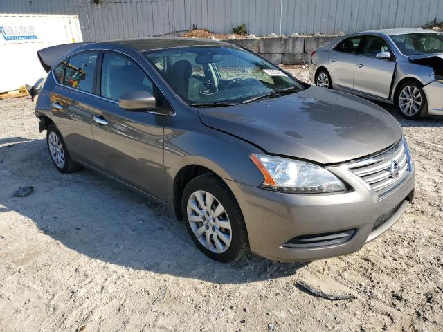 NISSAN SENTRA S 2015 with VIN 3N1AB7AP2FL687595 - Photo from auction