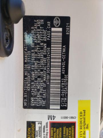 Photo 10 from auction – 2010 TOYOTA CAMRY BASE with VIN 4T1BF3EK0AU562456