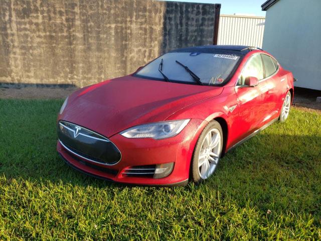 Photo 2 from auction – 2014 TESLA MODEL S with VIN 5YJSA1H17EFP54949