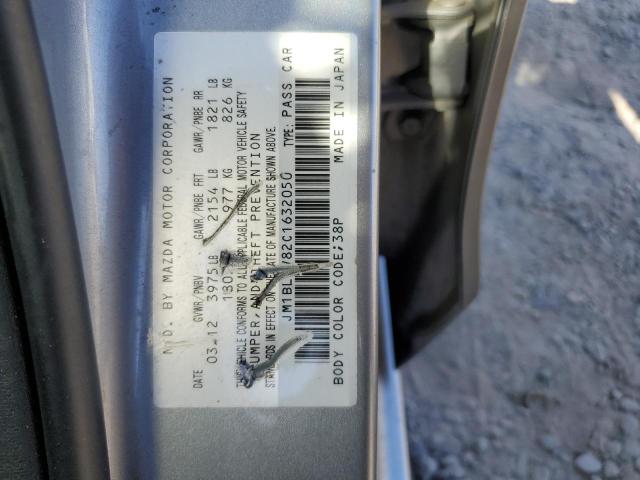 Photo 10 from auction – 2012 MAZDA 3 I with VIN JM1BL1V82C1632050